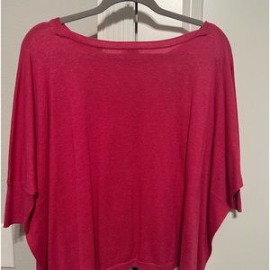 Cabi hot pink swing sweater NWOT size M